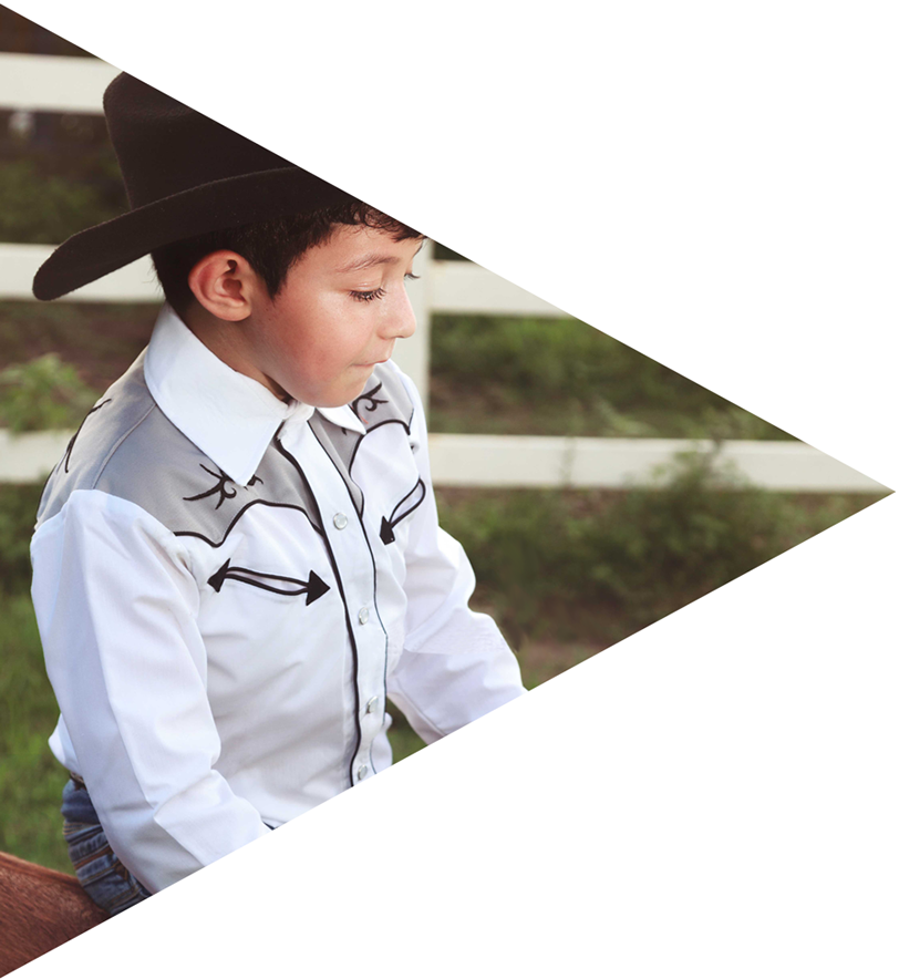 2017 polo de Los Muchachos camisa con corbata de lazo del